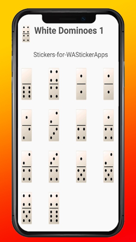 WAStickerApps Dominos Stickers