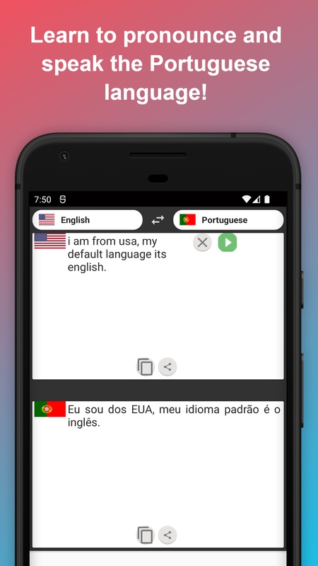 English to Portuguese Translator