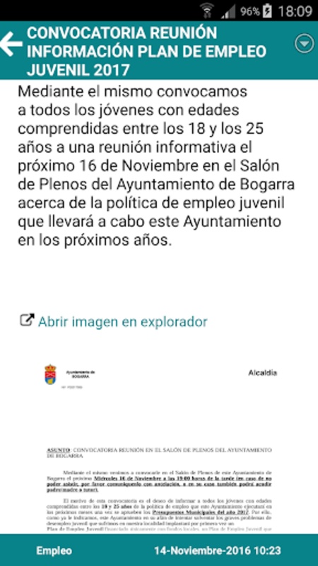 Bogarra Informa