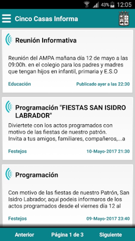 Cinco Casas Informa