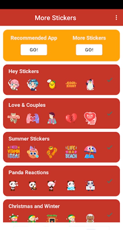 Add More Stickers for Whatsapp