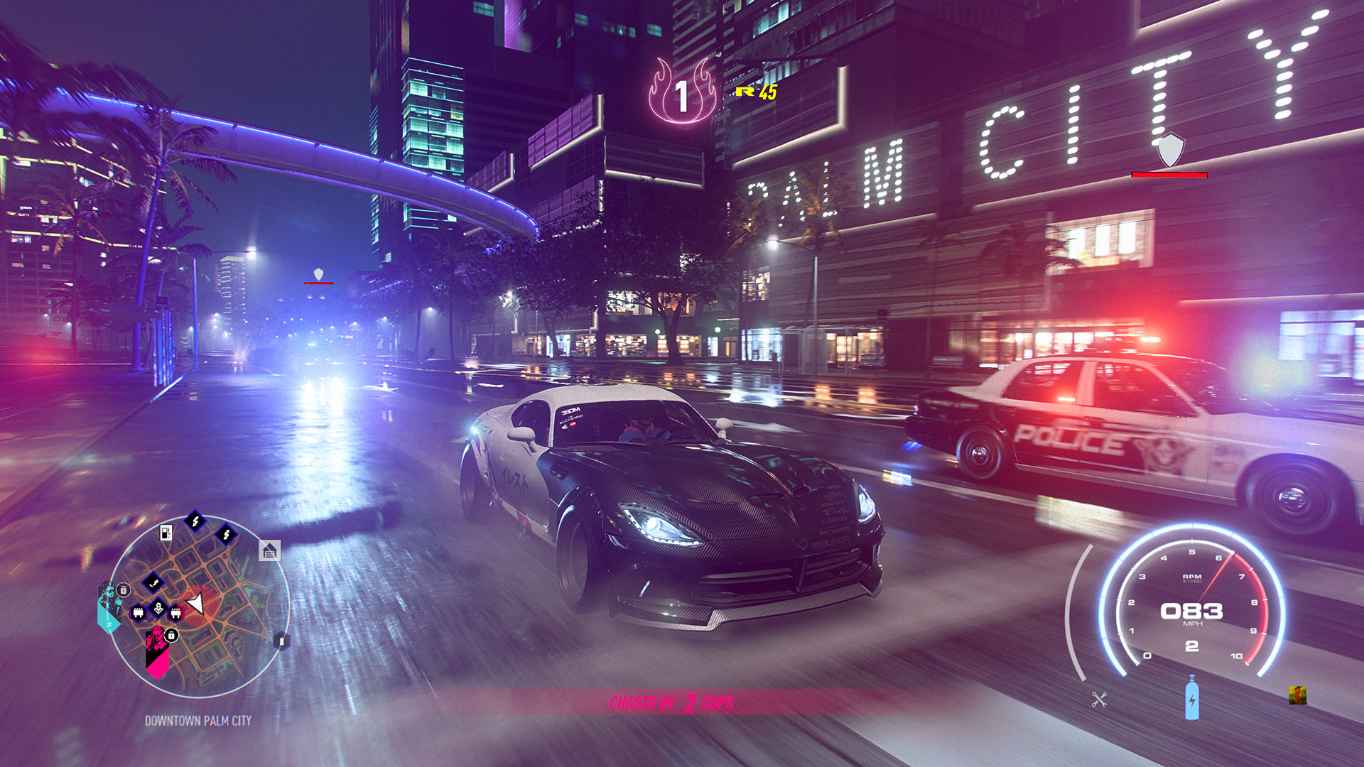 《Need for Speed™ Heat》地图图例