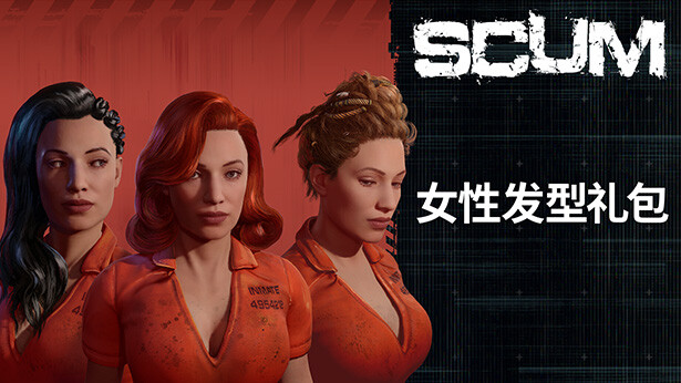 SCUM Female Hair Pack